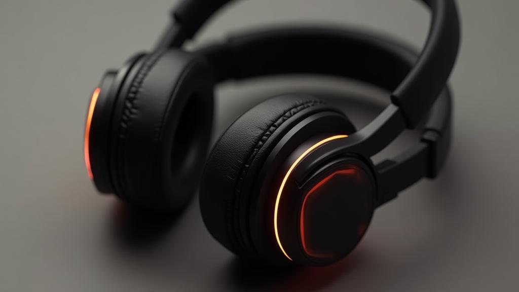 Premium headphones from Al Fann Audio displayed in an engaging composition
